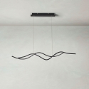 Lampada a sospensione moderna LED con design ondulato Sinuo Offerta
