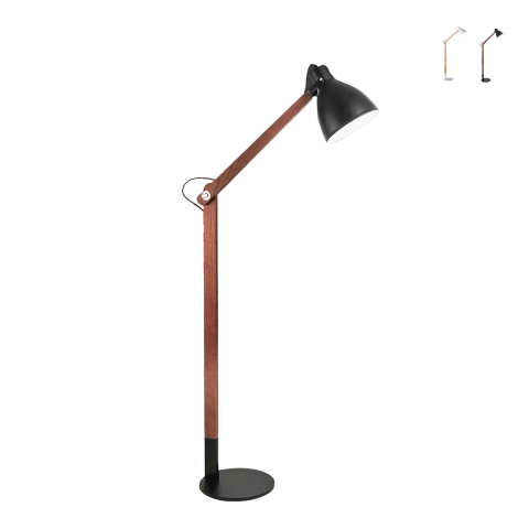 Lampada da terra piantana in stile nordico da soggiorno ufficio Sveva-A Promozione