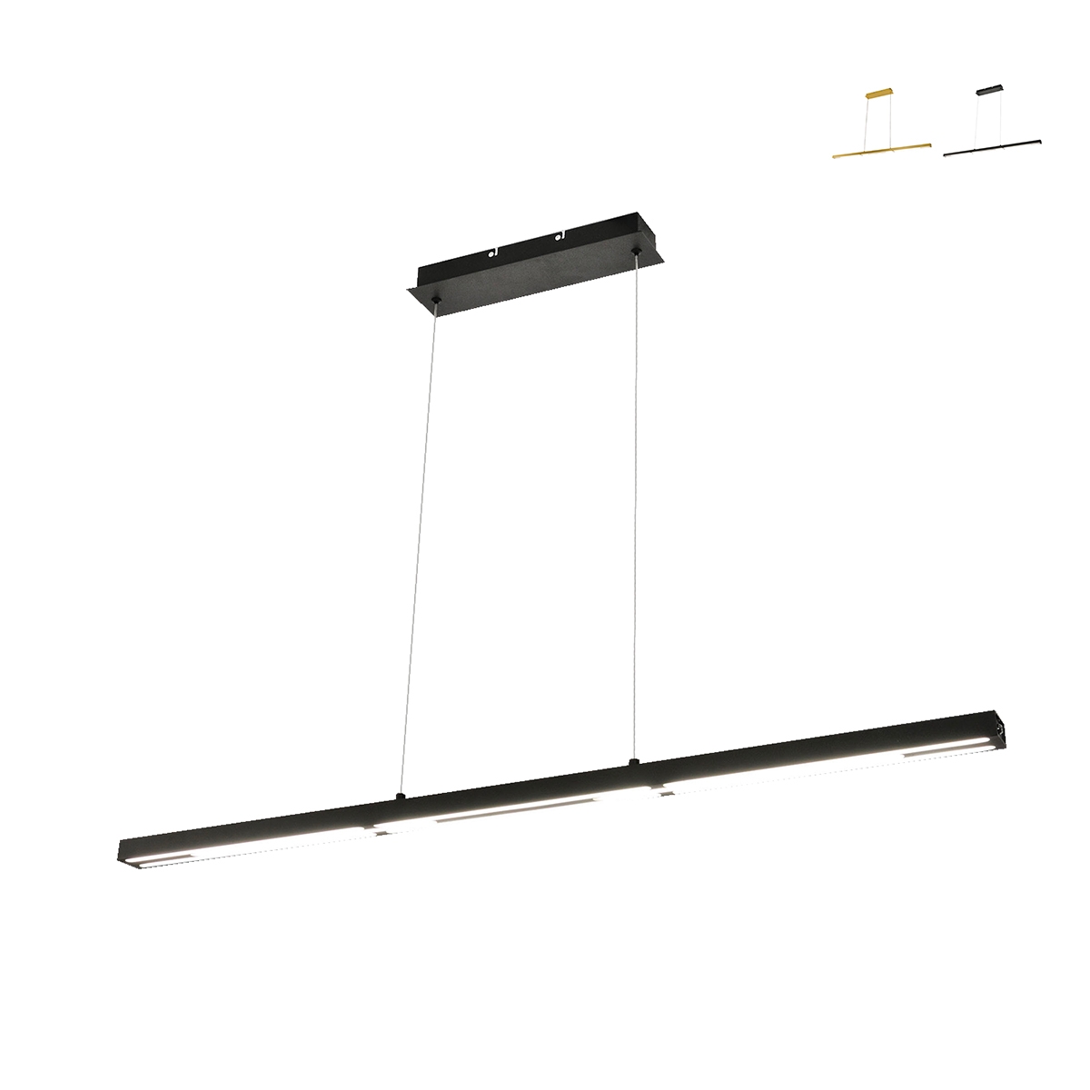 Lampadario cucina soggiorno a LED design moderno rettangolare Ling-S Promozione Lampadario cucina soggiorno a LED design moderno rettangolare Ling-S Promozione