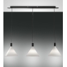 Lampadario con 3 luci per cucina soggiorno stile classico Vincent-LS Offerta