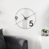 Orologio da parete design moderno minimal 65x60cm in metallo Rondo Vendita