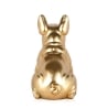 Statue Bulldog Français en Résine Dorée Design Moderne Forma-G Remises