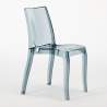 Schwarz Quadratisch Tisch und 2 Stühle Farbiges Transparent Grand Soleil Cristal Light Platinum Kosten