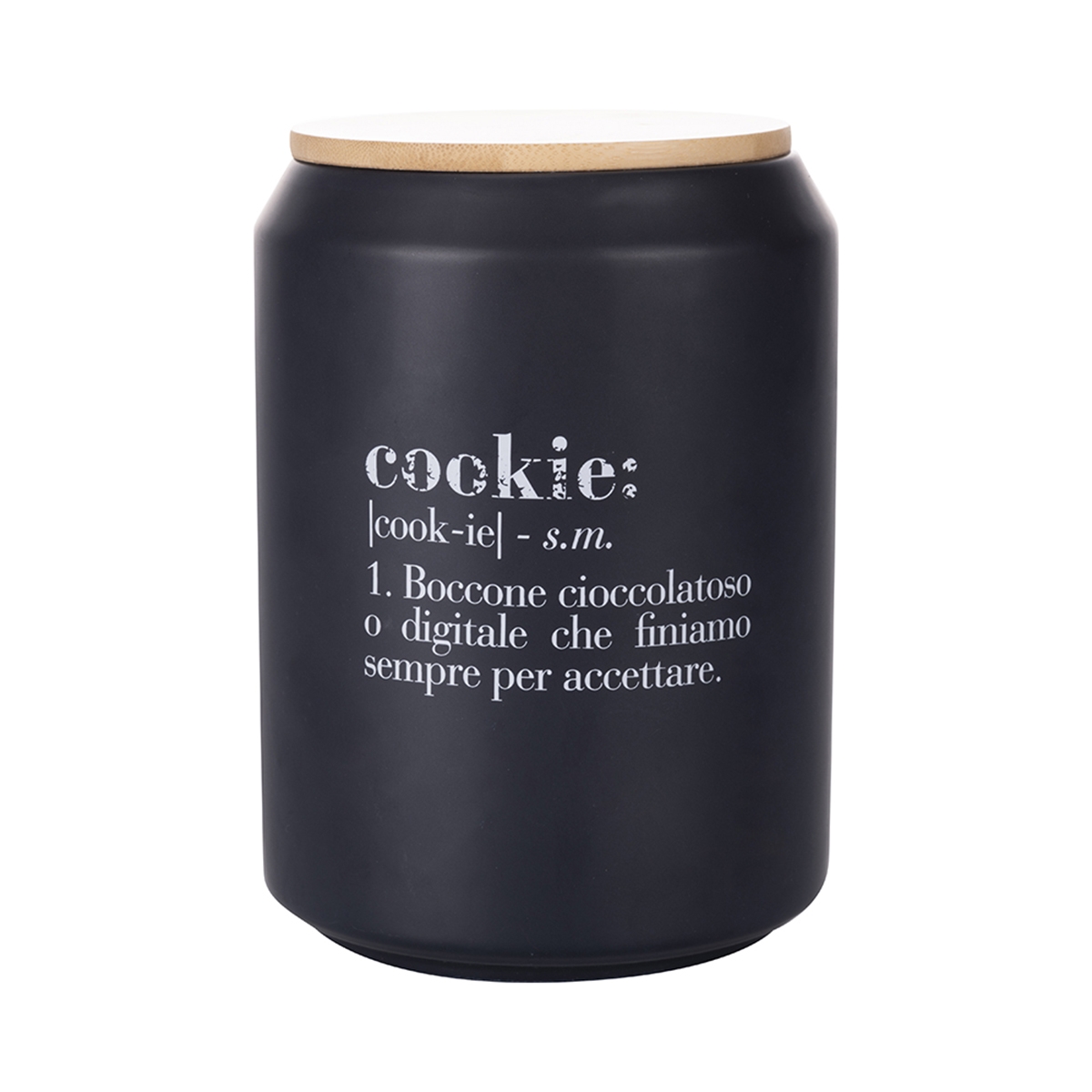 Schwarze Keksdose mit Bambusdeckel 1,6L Victionary G Aktion Schwarze Keksdose mit Bambusdeckel 1,6L Victionary G Aktion