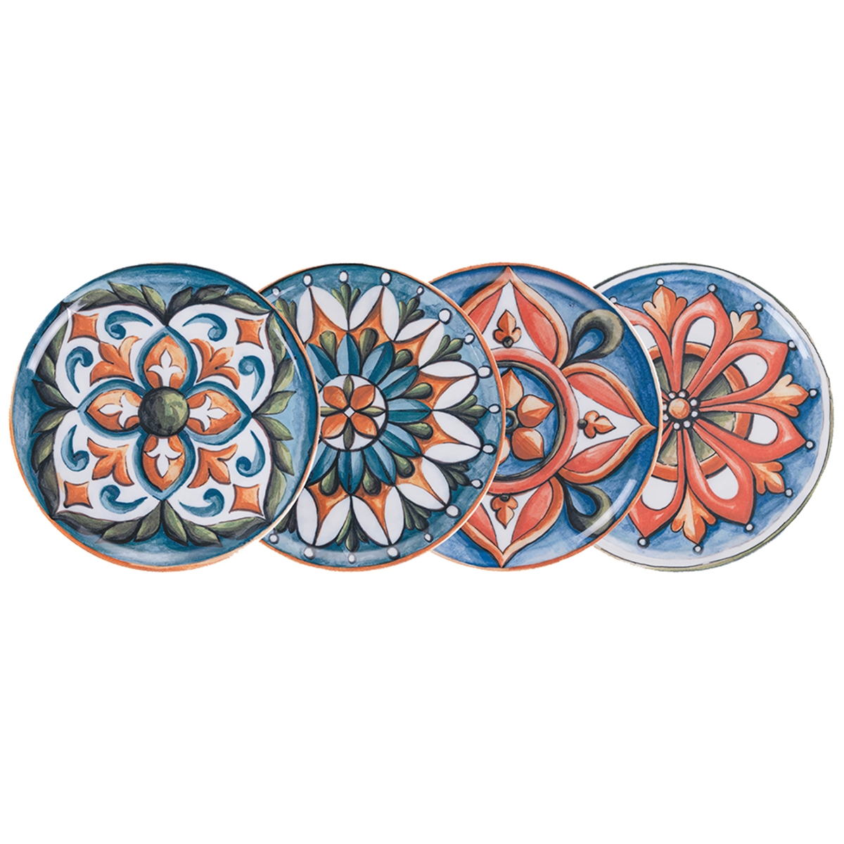 Lot de 4 assiettes à pizza/en porcelaine Ø 33 cm Le Maioliche Promotion Lot de 4 assiettes à pizza/en porcelaine Ø 33 cm Le Maioliche Promotion