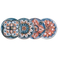 Lot de 4 assiettes à pizza/en porcelaine Ø 33 cm Le Maioliche Promotion