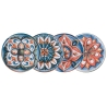 Lot de 4 assiettes à pizza/en porcelaine Ø 33 cm Le Maioliche Promotion