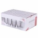 Lot de 6 verres à eau 325 ml en verre transparent Castle Offre