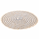 Set di 6 tovagliette tonde in paglia intrecciata Ø38cm Spiral Stone Scelta
