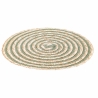 Set di 6 tovagliette tonde in paglia intrecciata Ø38cm Spiral Stone Prezzo