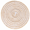 Lot de 4 sets de table ronds en paille tressée Ø38 cm Spiral Réductions