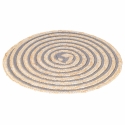 Lot de 4 sets de table ronds en paille tressée Ø38 cm Spiral Choix