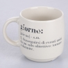 Set di 3 tazze mug in gres impilabili 350ml con scritte Victionary L Sconti