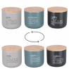 Ensemble de 3 bocaux double face avec couvercle 0,5L Victionary Stones Vente