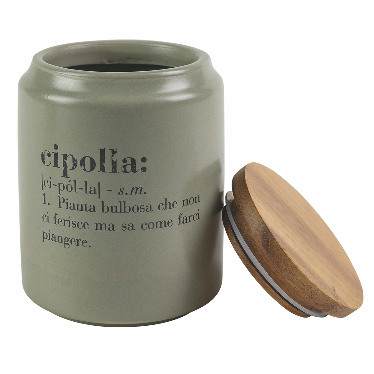 Barattolo cipolla in gres con coperchio 1,6L Victionary F Promozione