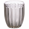 Set de 6 verres à eau 350 ml avec surface texturée Géométrie Modèle