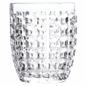 Set de 6 verres à eau 350 ml avec surface texturée Géométrie Caractéristiques