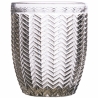 Set de 6 verres à eau 350 ml avec surface texturée Géométrie 