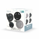 Tafelservice 12-teilig, Steingut, für 4 Personen, Duchessa Stones 