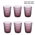 Set di 6 bicchieri acqua 280ml con decoro in rilievo Nobilis 2 Offerta
