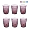 Set di 6 bicchieri acqua 280ml con decoro in rilievo Nobilis 2 Offerta