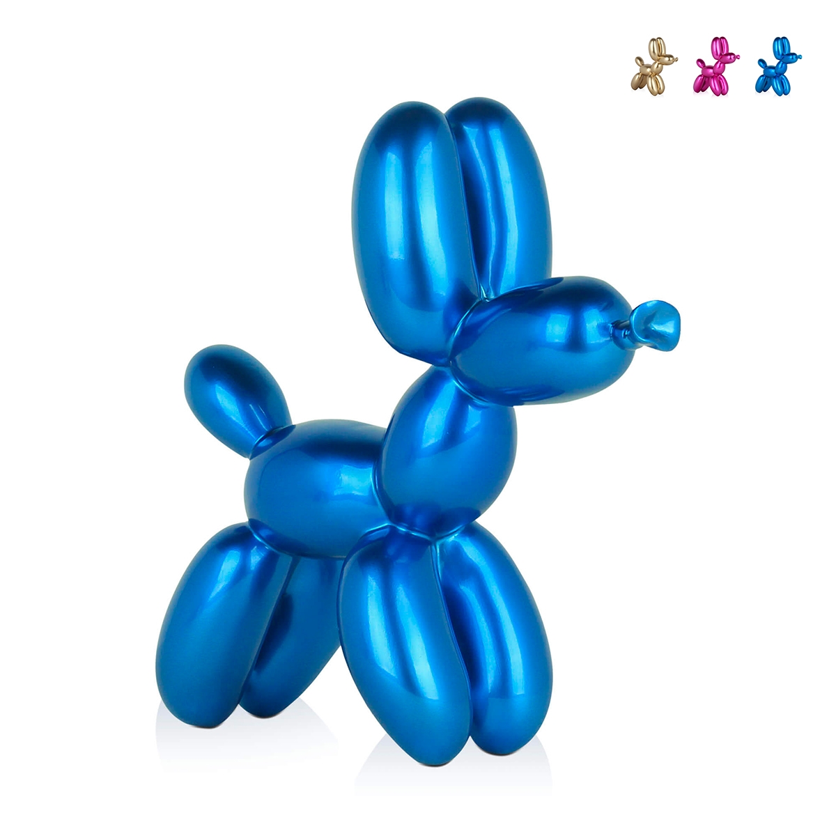 Scultura cane palloncino statua in resina laccata design MiniMira-M Promozione Scultura cane palloncino statua in resina laccata design MiniMira-M Promozione