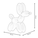 Scultura cane palloncino statua in resina laccata design MiniMira-M 
