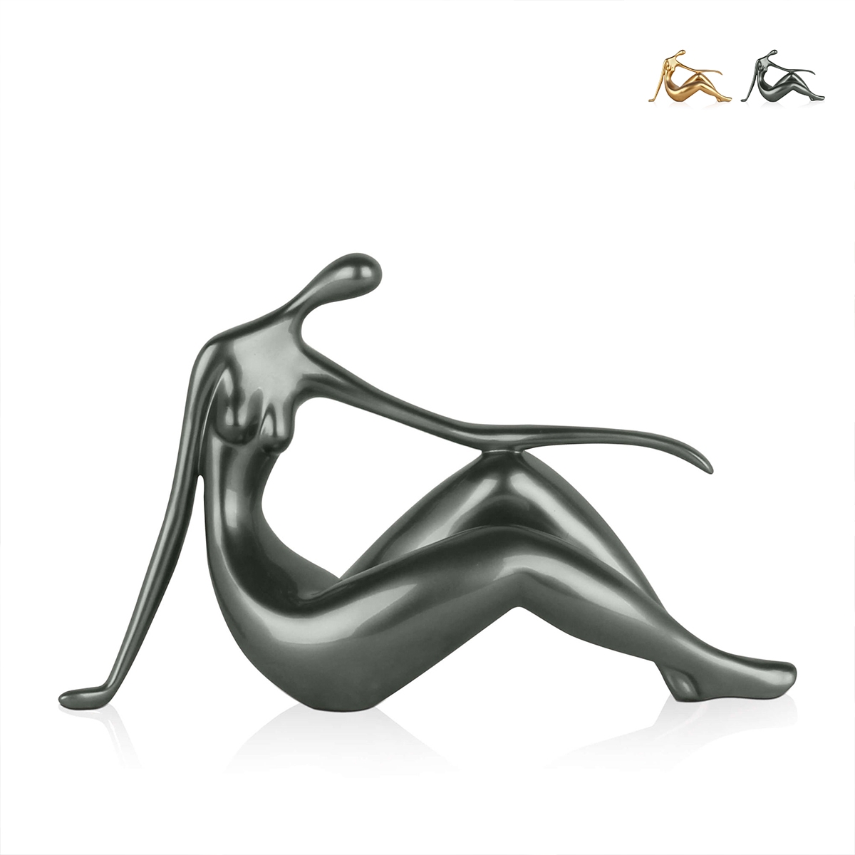 Scultura moderna in resina effetto metallo figura femminile Bela-M Catalogo Scultura moderna in resina effetto metallo figura femminile Bela-M Catalogo