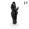Scultura moderna in resina laccata statua testa di cavallo Knyph-L Stock