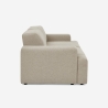 Divano 2 posti in tessuto design moderno 202x100x76cm Acamar Saldi