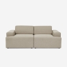 Divano 2 posti in tessuto design moderno 202x100x76cm Acamar Vendita