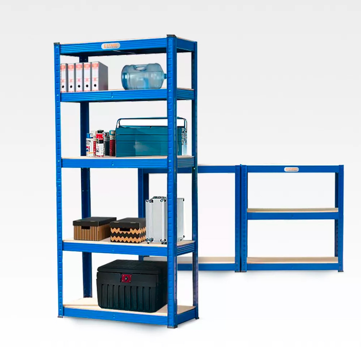 Scaffale scansia con mensole in metallo 150x70x30 cm 5 ripiani 950 Kg Element Promozione Scaffale scansia con mensole in metallo 150x70x30 cm 5 ripiani 950 Kg Element Promozione