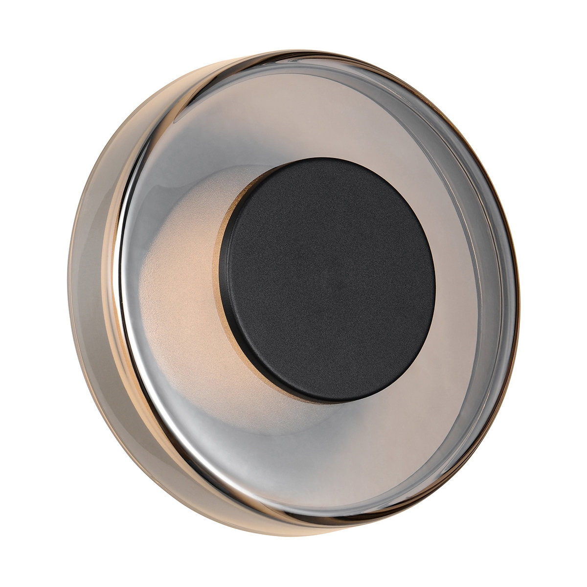 Plafonnier LED dimmable rond 22cm moderne en verre Chram Promotion Plafonnier LED dimmable rond 22cm moderne en verre Chram Promotion