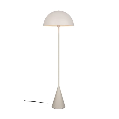 Lampada da terra design moderno minimalista in metallo grigio Blask Promotion