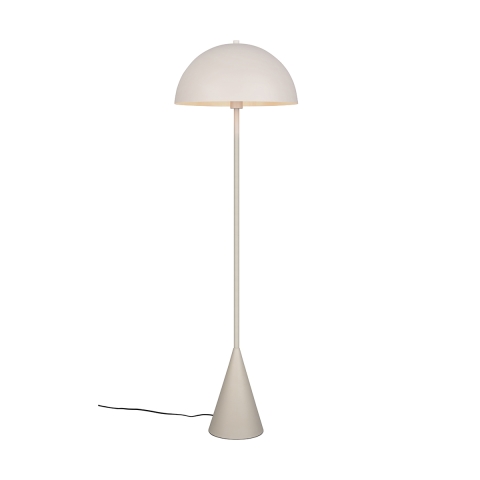 Lampadaire design moderne minimaliste en métal gris Blask Promotion