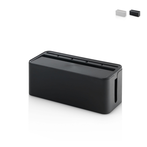 Organisateur pour câbles boîte gain de place pour multiprises Herb Promotion