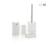 Set accessori bagno moderno in resina e ABS Doha Promozione