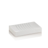 Set accessori bagno moderno in resina e ABS Doha Caratteristiche