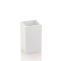 Set accessori bagno moderno in resina e ABS Doha Misure