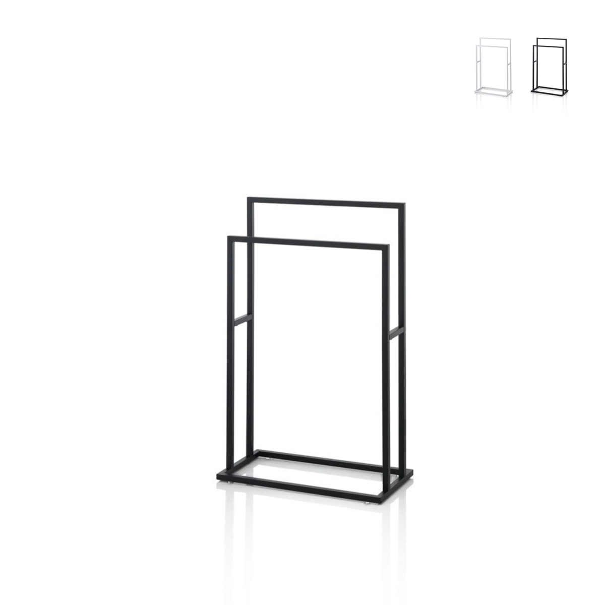 Portasciugamani da bagno in metallo Kuno Promozione Portasciugamani da bagno in metallo Kuno Promozione