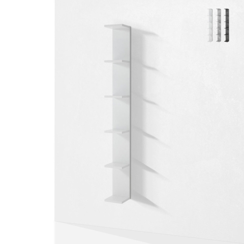 Librerie étagère ouverte 6 tablettes design moderne Soft Promotion