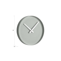 Horloge murale ronde 25 cm en métal design moderne Tokei Choix