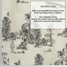 Papier peint forêt vintage noir et blanc Toile de Jouy Ufo Nero Réductions