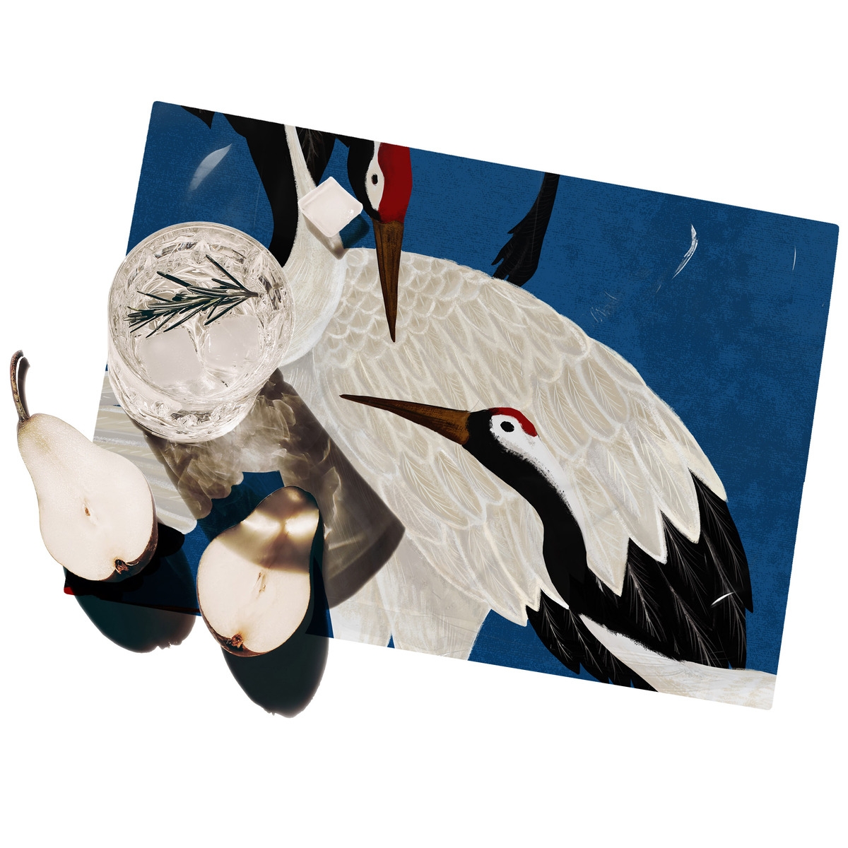 Set 2 tovagliette americane da tavolo lavabili 42x30cm Aironi Blu Promozione Set 2 tovagliette americane da tavolo lavabili 42x30cm Aironi Blu Promozione