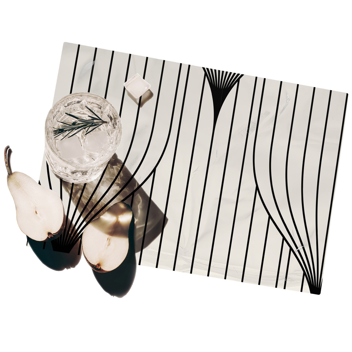 Set 2 tovagliette americane lavabili design vintage 42x30 Art Déco Promozione Set 2 tovagliette americane lavabili design vintage 42x30 Art Déco Promozione