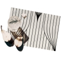 Set 2 tovagliette americane lavabili design vintage 42x30 Art Déco Promozione