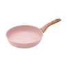Set di pentole e padelle antiaderenti 13 pezzi granito rosa Stonerose Sconti