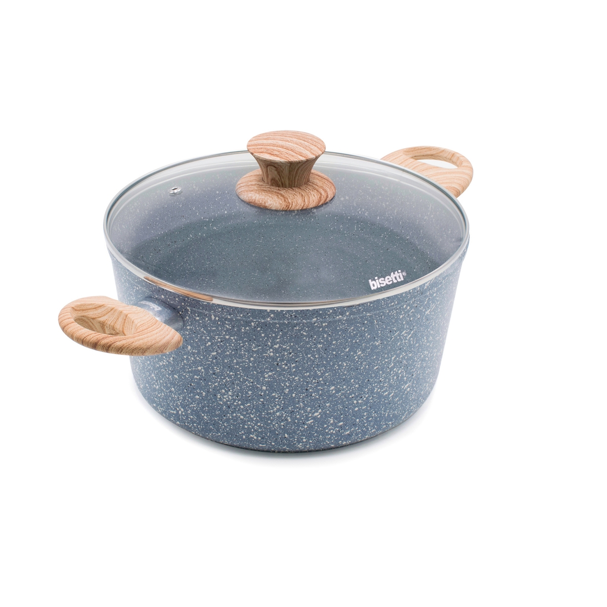 Casseruola pentola in alluminio antiaderente 24cm Bisetti Pierre Gourmet Promozione Casseruola pentola in alluminio antiaderente 24cm Bisetti Pierre Gourmet Promozione