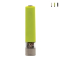 Macina sale e pepe elettrico design trasparente 20cm Bisetti Promozione