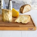 Großes Holz-Schneidebrett mit Saftrille 50x35x2cm Bisetti Verkauf